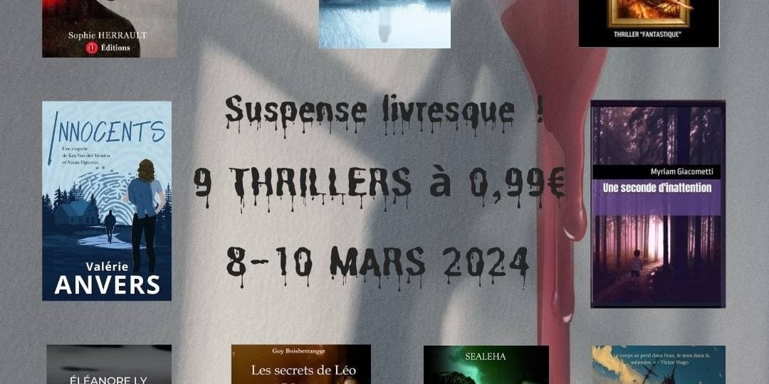 myrloveswriting's tweet photo. Bonjour ! 
J'ai la chance de participer à une promotion croisée avec d'autres auteurs de romans policiers de talent. Pour celles et ceux qui veulent découvrir mon dernier roman, Une seconde d'inattention, c'est le moment ❤️
Il est 0,99 &amp; en format ebook tout le week-end 🥰 https://t.co/1AjO08U2kR