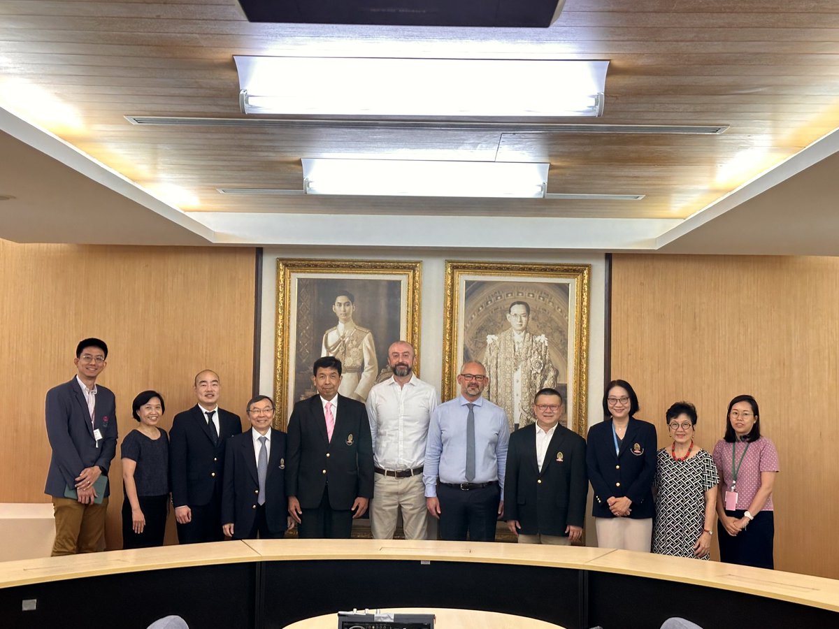 Delighted to meet colleagues at Chulalongkorn @prmdcu Faculty of Medicine, Veterinary Medicine and the School of Global Health to strengthen our international partnership. @UofG_sbohvm @UofGVC @RachelSandison @UofGMVLS