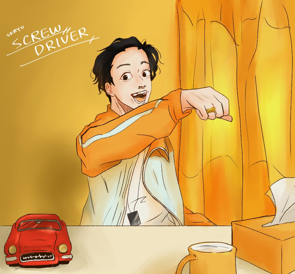nagyosan_dawayo's tweet image. screw driver完成だにょょ #SKRYU  #skryu  #ScrewDriver