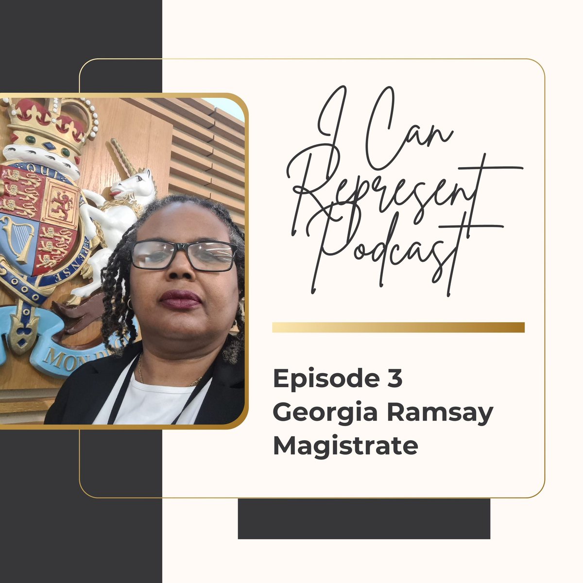 Tune into my latest ‘I can represent’ podcast with Georgia Ramsay JP, to hear her journey to being a #magistrate . @Mag_Matter @JudiciaryUK #RepresentationMatters lnkd.in/eJTy52PD @PeachesTweets @AnnejeanCarole @Empress_Asher @MarvinJRees @estw_wride @TheVoiceNews