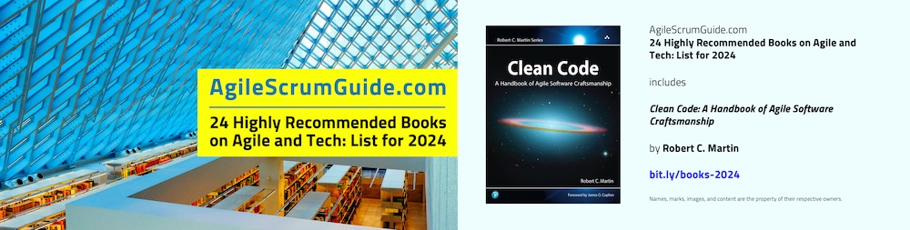 AgileScrumGuide's tweet image. 24 Highly Recommended Books on Agile and Tech: List for 2024 includes “Clean Code: A Handbook of Agile Software Craftsmanship.” Details on that acclaimed book — and 23 additional titles — are here: agilescrumguide.com/blog/files/asg…. #Agile #AgileSoftware #SoftwareDev #CleanCode #Code
