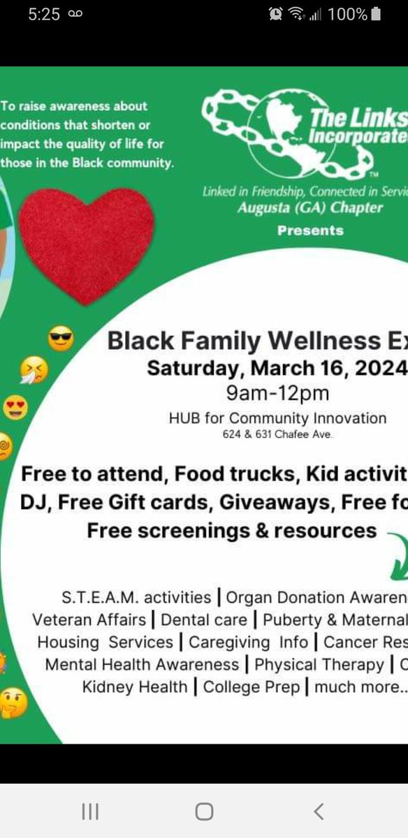 AuthorTRountree's tweet photo. I am looking forward to being a vendor at the Black Family Wellness Expo on Saturday, March 16th in Augusta, GA!! You can purchase your books online in advance. Limited copies and selections will be available in-person. #blackfamilyexp #author #HELLOKING #helloqueen https://t.co/re31oN3PYI