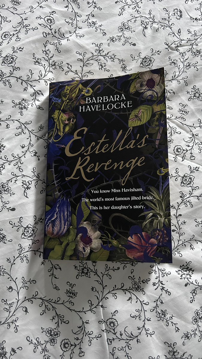 Current read is stunning - perfectly bitchy and gothic… hard relate / goals etc. I’ve always loved Estella so I’m loving this story.

Can’t wait to read more this evening @BCopperthwait 

@HeraBooks 

#CurrentlyReading #BookTweet #BookTwitter #EstellasRevenge