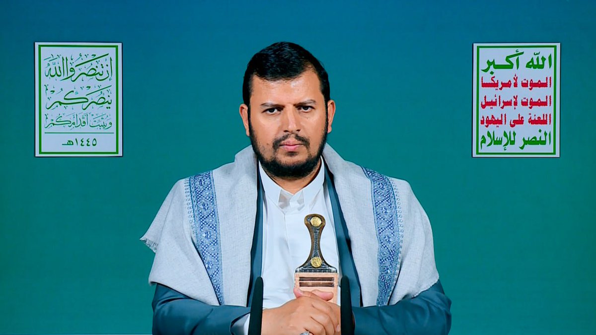 yamanehor's tweet photo. 🔴عاجل🔴
ترقبوا كلمة للسيد القائد عبدالملك بدرالدين الحوثي في لقاء موسع حضره علماء وقيادات الدولة استقبالا لشهر رمضان المبارك الـ 4:00 عصر اليوم https://t.co/7FUv7Ca6Bz