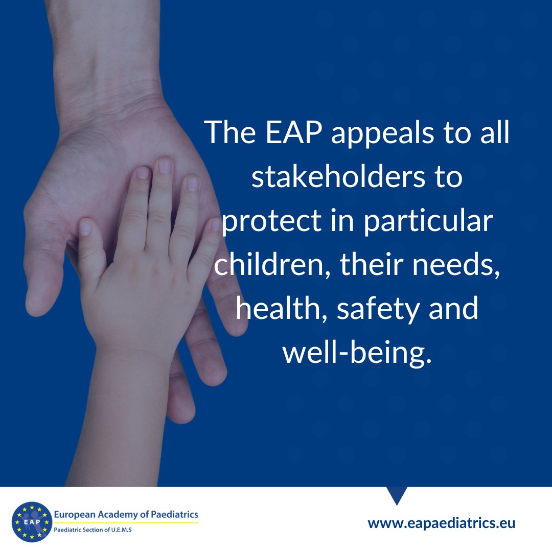 The EAP supports call from the Canadian Paediatric Society for children’s needs to be prioritized in Gaza | cps.ca/en/media/cps-c… | eapaediatrics.eu/news-docs/news…