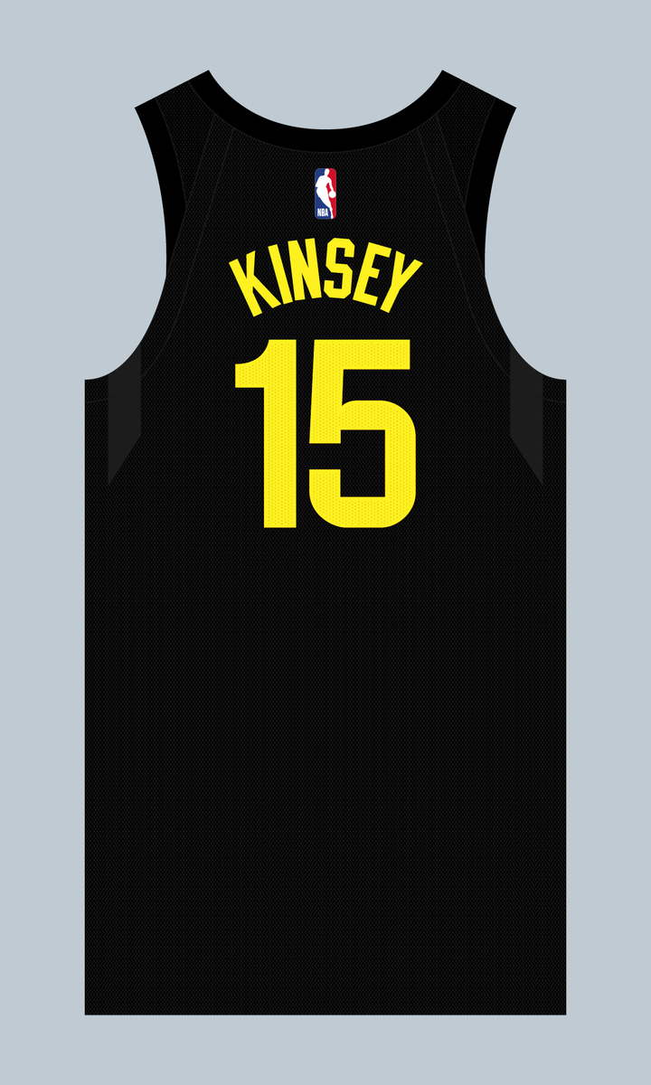 EtienneCatalan's tweet photo. Taevion Kinsey (@KinseyTaevion) will wear No. 15 for the #Jazz. Number last worn by Damian Jones in 2023. #NBA https://t.co/AxIq8p1QQK