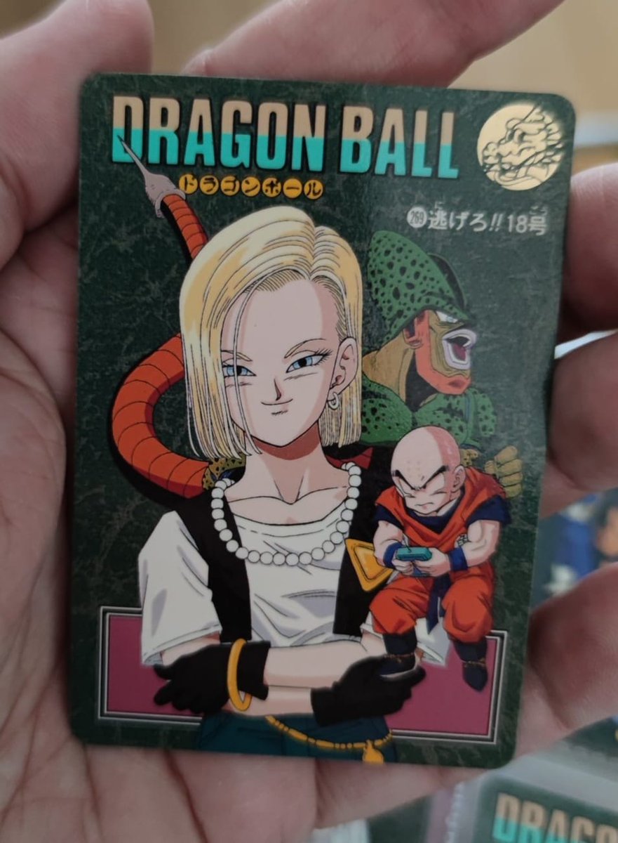 d47136778's tweet photo. Une carte de la collections #DragonBallZ  #akiratoriyama https://t.co/l6mEzC8h3N