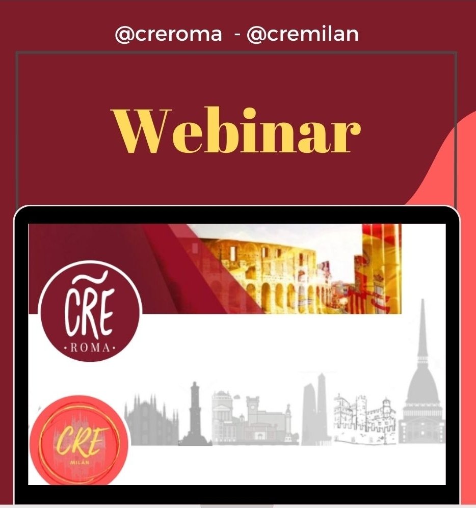 CreMilan's tweet photo. SAVE THE DATE sábado 16 de marzo a las 11h WEBINAR SOBRE NACIONALIDAD ESPAÑOLA 
Inscripción info@creroma.com indicando
Nombre, apellidos y provincia de residencia https://t.co/ufRvF5mvOx
