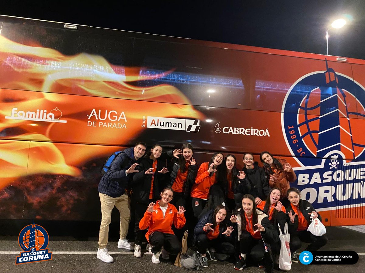 As nosas infantís de 1ª division do “Básquet Coruña Leyma U14” lograron a vitoria no seu desplazamento a Porriño onde se enfrontaron, na tarde de onte, o conxunto local! Noraboa rapazas!! 🦁🧡