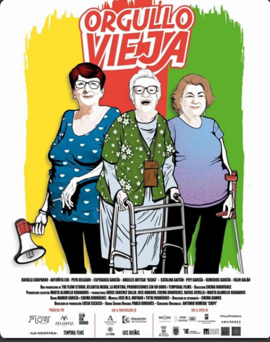 AAMMAaudiov's tweet photo. "Orgullo Vieja" es el documental que ha obtenido el premio del público Zona Cine en el Festival de cine de Málaga, producido por nuestra socia Marta Alamillo @Martaalamillo. Está edicion del @festivalmalaga ha sido insuperable!! Impulso para seguir currando onfire!! 💜🎥 https://t.co/dG0Rwlg9fc