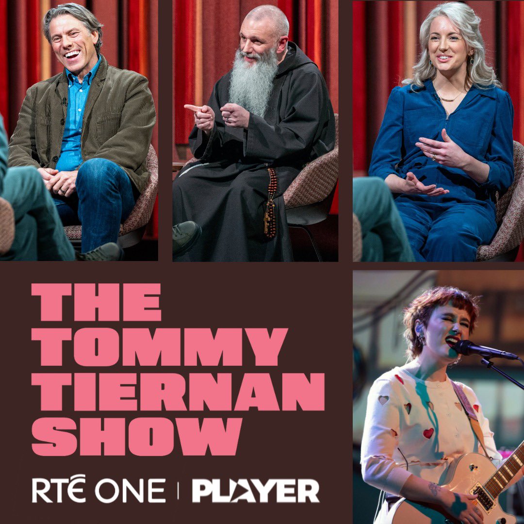The Tommy Tiernan Show Season 8 | Episode 10 📸 John Bishop, Brother Richard, Edwina Guckian, music from NewDad performing 'Nightmares' with MC duties by Fred Cooke Miss last nights show? Stream the episode now on @RTEplayer via tommytiernan.ie/chat-show/ #TommyTiernanShow