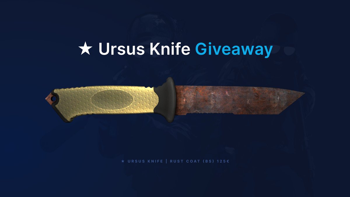 🔥 KNIFE GIVEAWAY! 🔥

Only 6 days left until registration closes for Season 10 of our CS2 league! To hype things up, we're giving away this amazing skin!

- Follow <a href="/scleague_net/">SCL.GG</a> 
- Like &amp; RT🔁
- Tag a friend for an EXTRA entry!📷

Ends on March 16th

#CS2 #CS2Giveaway #giveaway