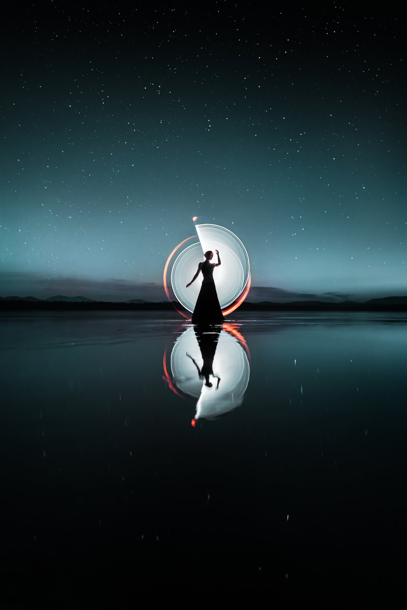 Our art collection is vast. Here's one from <a href="/ericpare/">Eric Paré</a> and <a href="/kimhenrydance/">Kim Henry</a> titled Night Reflection 1.10.