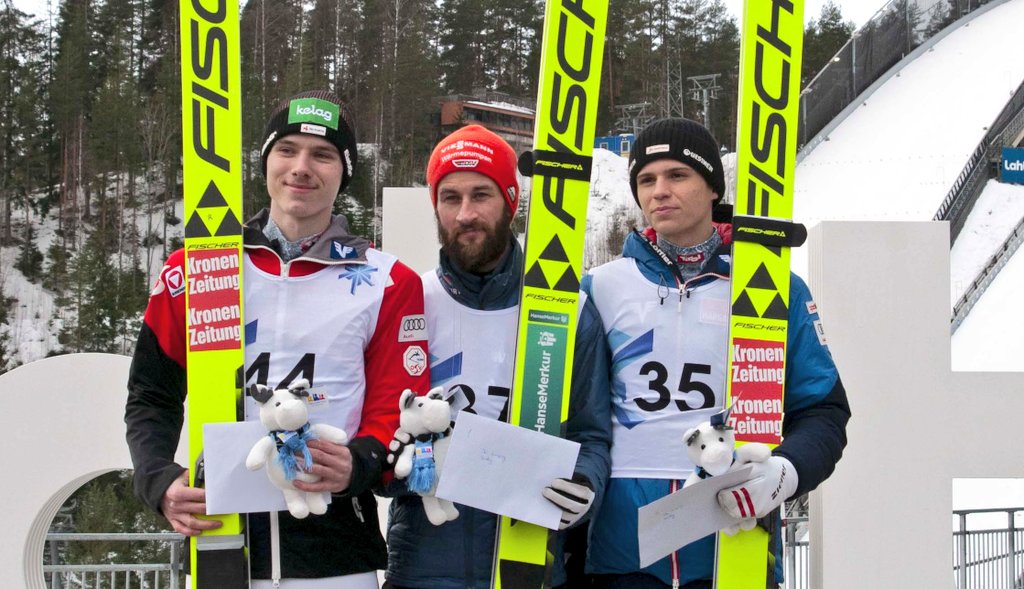 SJ HS130 | RESULTS ✨ 1. Markus Eisenbichler 🇩🇪 290.4 pts 2. Maximilian Ortner 🇦🇹 273.6 pts 3. Stephan Embacher 🇦🇹 273.3 pts fis-ski.com/DB/general/res… #fisskijumping