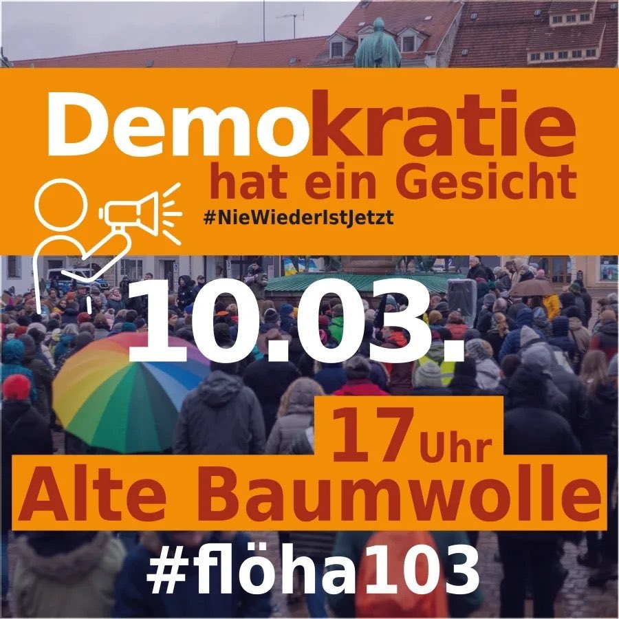 Heute unterstützen wir mutige Demokrat*innen um 14:00 Uhr in #Freiberg und 17:00 Uhr in #Flöha Mit #blasmusik #gegenrechts #sachsenpositivbesetzen #wirsinddiebrandmauer #supportyourhinterland