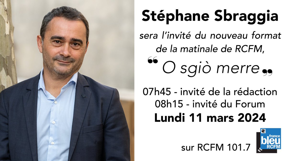 🎙 @FranceBleuRCFM : francebleu.fr/rcfm @s_sbraggia