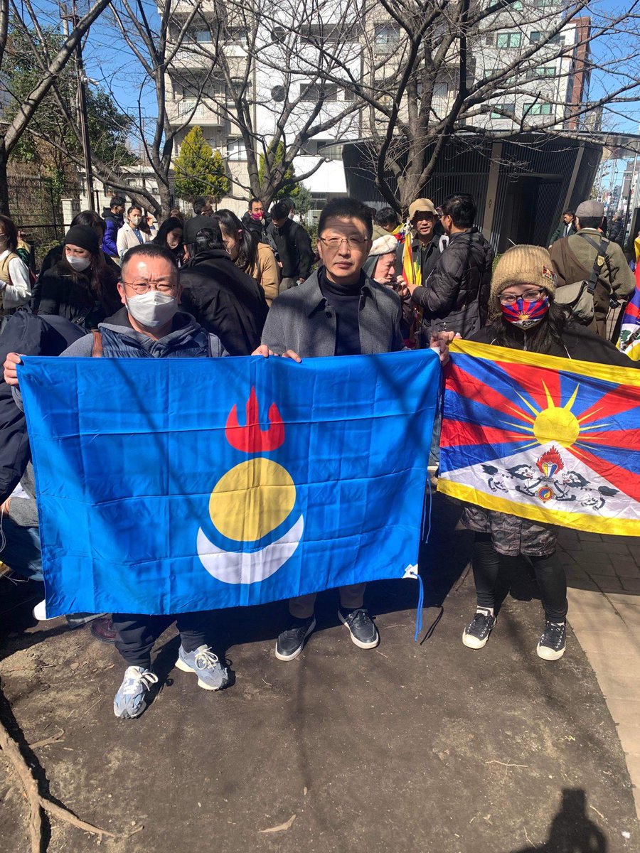 mongolia_south's tweet photo. 今日は、1959 年 3 月 10 日の中国共産党によるチベット占領に対するチベット民族蜂起から 65 周年を迎えます。

今年3月10日の東京集会、ピースマーチに私達南モンゴルクリルタイのメンバーも応援に参加。

人権と自由を求める私達の希望同じいです。
#freetibet
#freesouthmongolia https://t.co/mdSKhHRnYn