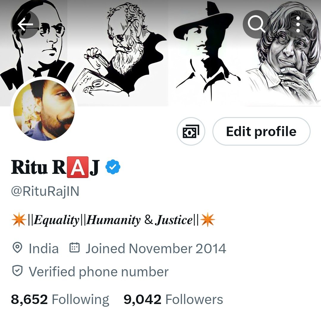 RituRajIN's tweet image. #Twitter_Family में आज 9000 सदस्य पूरे हुए। 
आप सभी का आभार धन्यवाद 🙏🙌

Thank You so much everyone ❣️
#Keep_Supporting 🤝