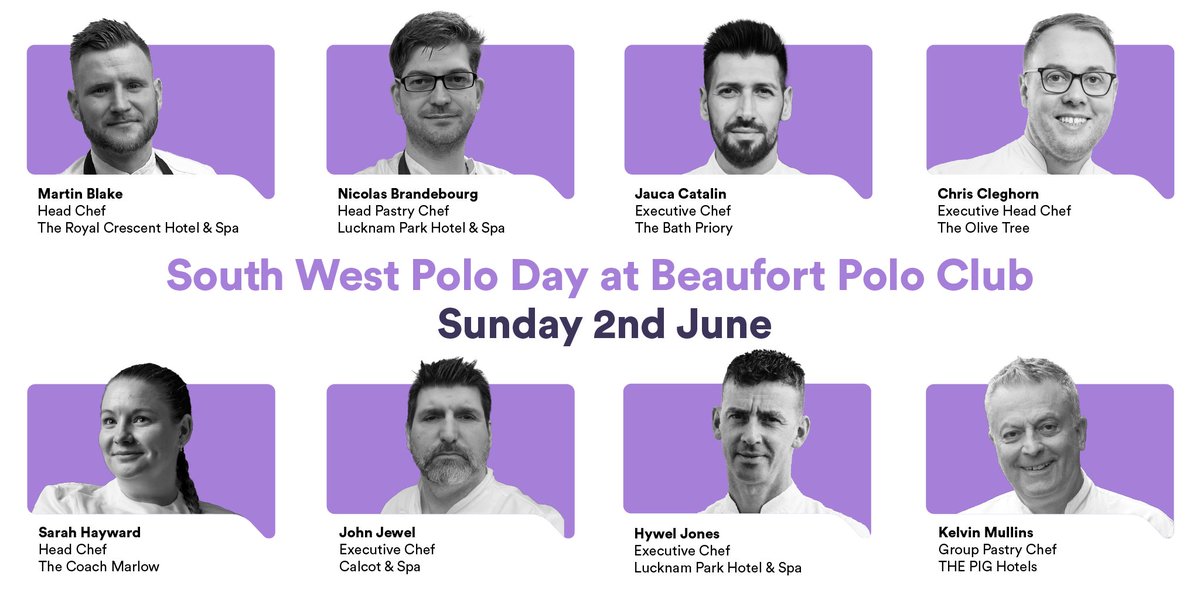 1/3  of tickets to our South West Polo Day have already been snapped up! 🏇 Join us on June 3rd <a href="/polobeaufort/">Beaufort Polo Club</a> as the Michelin-starred <a href="/HywelJonesLP/">Hywel Jones</a> leads a team of 8 award-winning chefs to create a dazzling 3 course menu &amp; afternoon cream tea. Learn more: ow.ly/qcUt50QO2rv