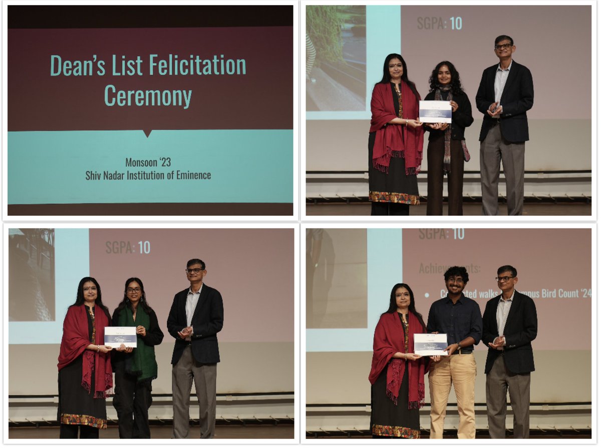 irgssnioe's tweet photo. Kudos to all the #IRGS students making it to the Dean's List #Monsoon2023. @ShivNadarUniv #SNUpride https://t.co/OL7VS5Tcw3