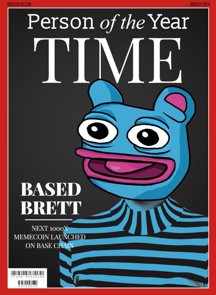 $BRETT IS ABOUT TO BE THE MEME OF THE YEAR