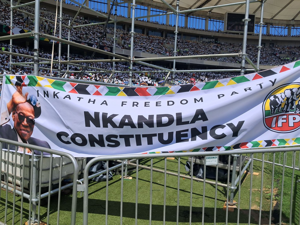 ZANewsFlash's tweet image. PICS: These pictures shows inside Moses Mabhida stadium in Durban right now. This is where the IFP is launching its manifesto.