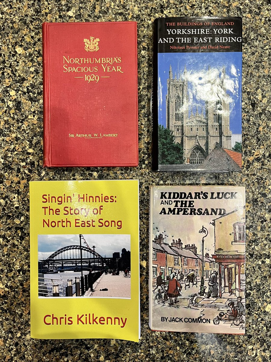 northumbriana's tweet photo. Latest haul from the peerless @keelrowbookshop https://t.co/SkwgTTijWI