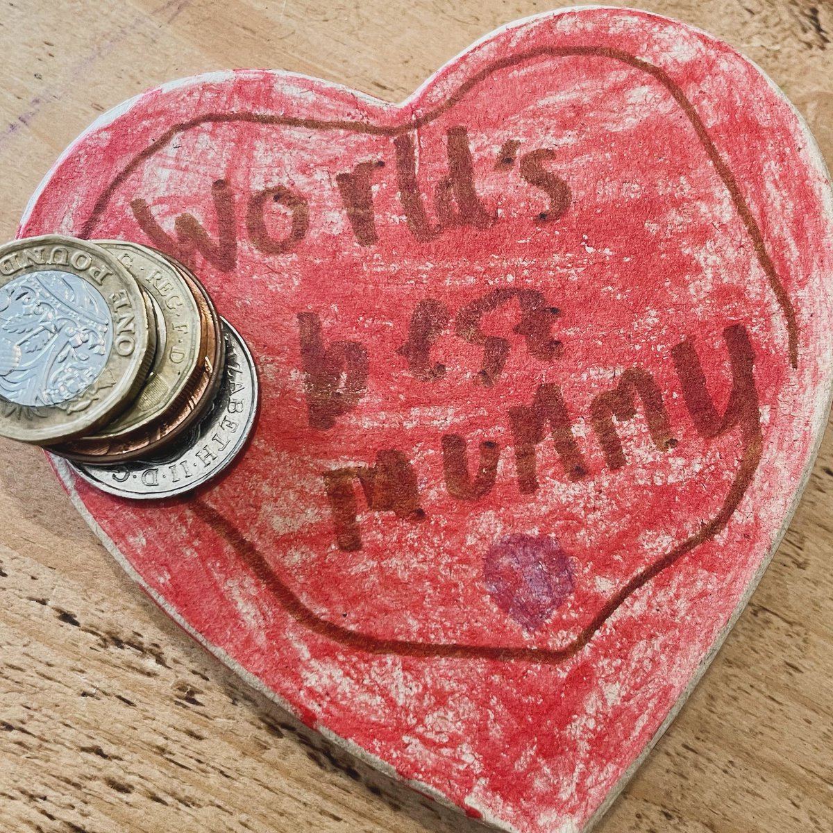 Child #4 gave his mum £2.22 out of his piggy bank to buy herself something for Mother’s Day - which is either incredibly sweet - or the laziest thing I’ve ever seen