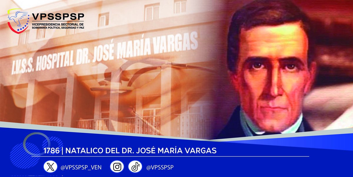 VPSDS_VE's tweet photo. Nace en la Guaira el #10Mar1786, el Dr José María Vargas Ponce,  médico, cirujano, científico, político, escritor y el  primer Presidente civil de Venezuela, luego de la separación de la Gran Colombia. En su honor se celebra su natalicio como el Día del Médico en el país. https://t.co/gt7qjKNSUc