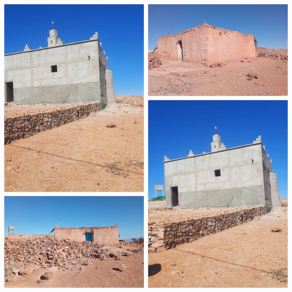 brahima46795307's tweet photo. السلام عليكم اعضاء المجموعة تقبل الله من المحسنين وجزاهم الله خير الجزاء وجعل لهم بيت في الجنة يوم لا تنفع بيوت الدنيا وقصورها واموالها وكل متاع الدنيا انه من يساهم في بناء بيوت له ولو بالقليل فله أجر متل مسجد كامل فياخوني تعاونو على هذا الخير ومع هذه الجمعية . https://t.co/erXOLCGN4t