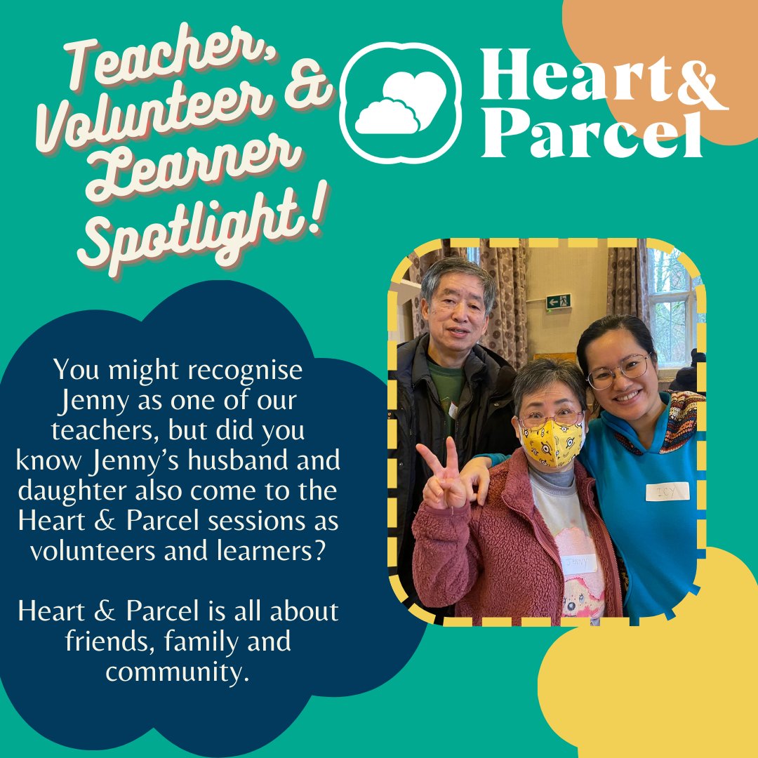 Happy Mother's Day! Jenny is one of our lovely Teachers, but her daughter Icy is also a star Volunteer who supports our Cooking & ESOL sessions! #heartandparcel #cooking #esol #community #family