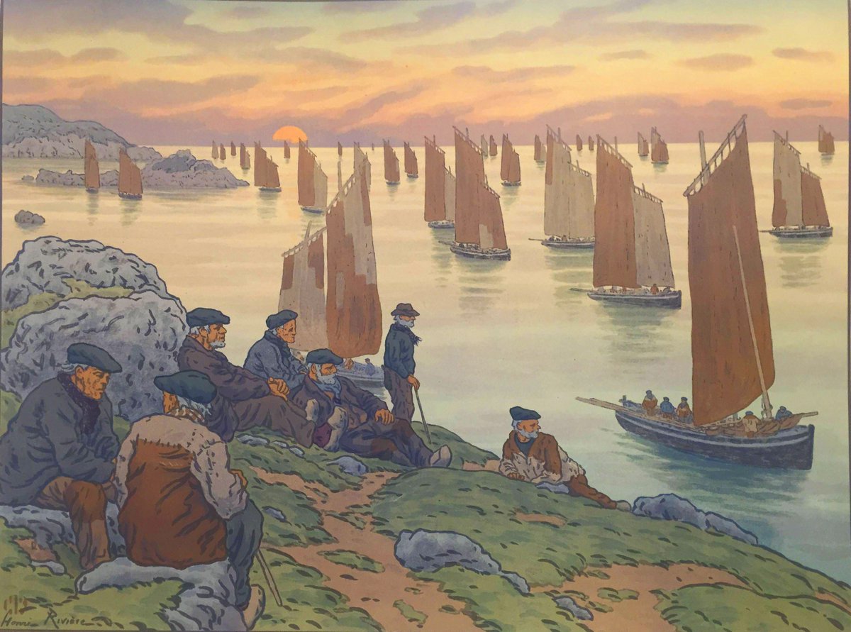 FedeItaliano76's tweet photo. The enduring beauty of Henri Rivière's rural and urban landscapes, crafted between 1897 and 1916, drawing inspiration from Japanese ukiyo-e masters like Hiroshige and Hokusai https://t.co/t3xMRENKYX