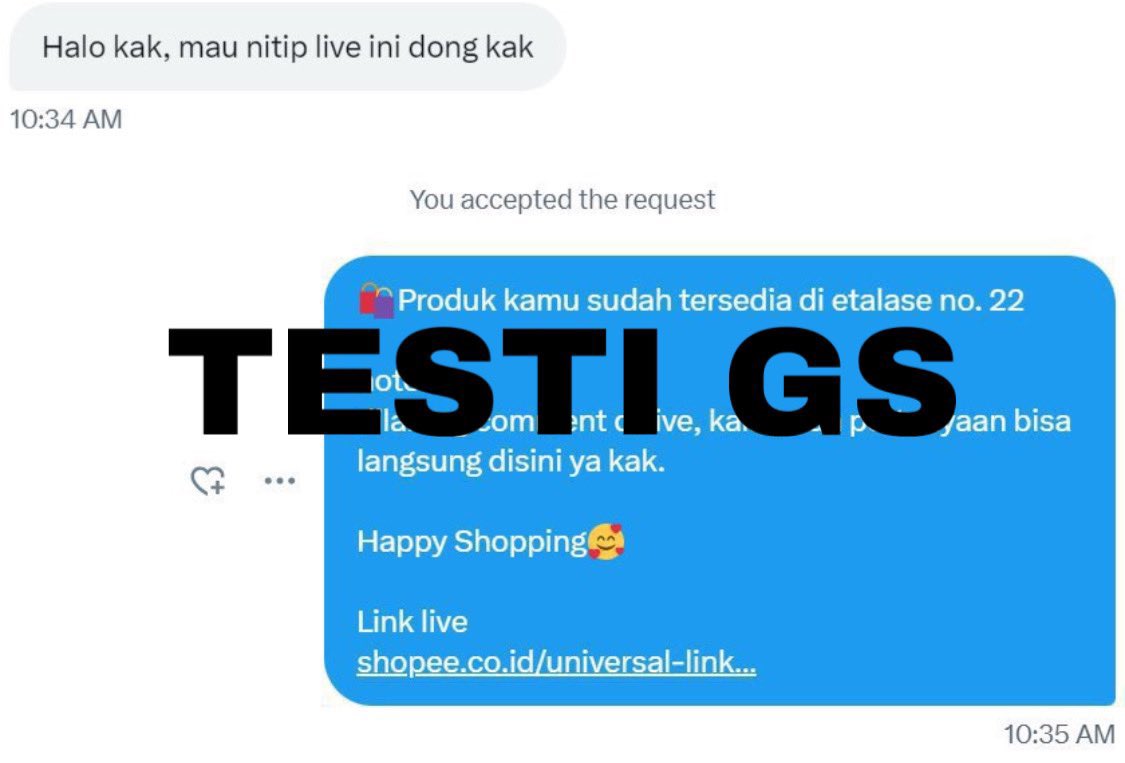 fluffygurrl's tweet photo. OPEN TITIP LIVE FREE

⏰ 19.00
💌 ONLY DM atau https://t.co/hJuuVMD4Xl 
𝐫𝐮𝐥𝐞𝐬
❌ tidak menerima toko non star &amp;  barang pelunasan. 
❌ DILARANG comment 'cek twitter' etc DI LIVE.
❗️pesan dibalas SECEPATNYA dimohon tidak comment di live. 

#zonauang #titiplive https://t.co/uVUINmOVbl
