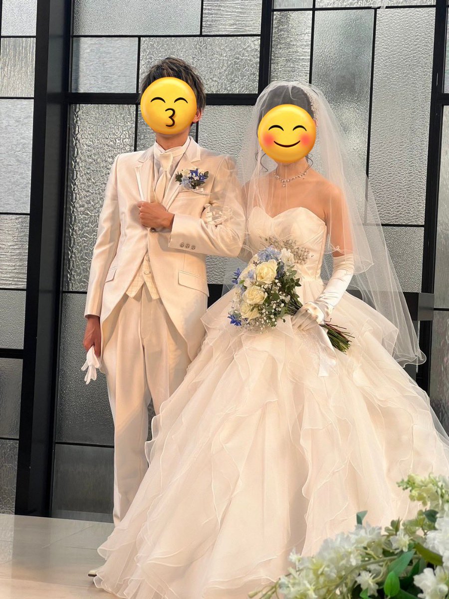 「昨日は結婚式でしたあっという間の1日でした! 」|古本ゆうや【漫画家】のイラスト