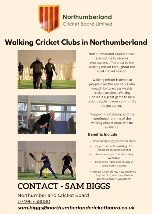 The club is delighted to be supporting the Super 1s Disability sessions and the Walking Cricket programme, both organised by NCB this year. The Super 1s sessions are free and are available throughout the week across 2024. More information can be found below🏏