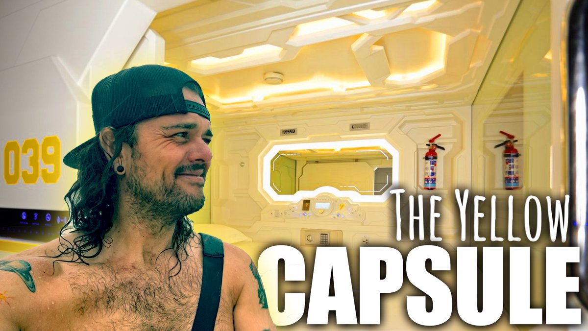 Ah, the Yellow Capsule Hotel in Cancun, Mexico! It's a unique and vibrant accommodation option that's perfect for travellers seeking a cozy and futuristic experience!

youtube.com/watch?v=AZFEzM…

Picture this: a sleek and modern space filled with bright yellow capsules, each