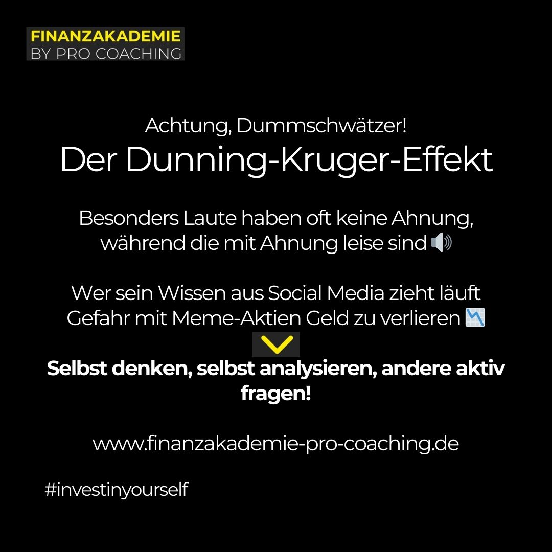 Der Dunning-Kruger-Effekt kann bei der Geldanlage richtig Geld kosten, zeigen <a href="/ChristophWahlen/">Christoph D. Wahlen</a> und ich in unserem Beitrag auf <a href="/dasinvestment/">DASINVESTMENT</a>. Siehe dasinvestment.com/dunning-kruger….