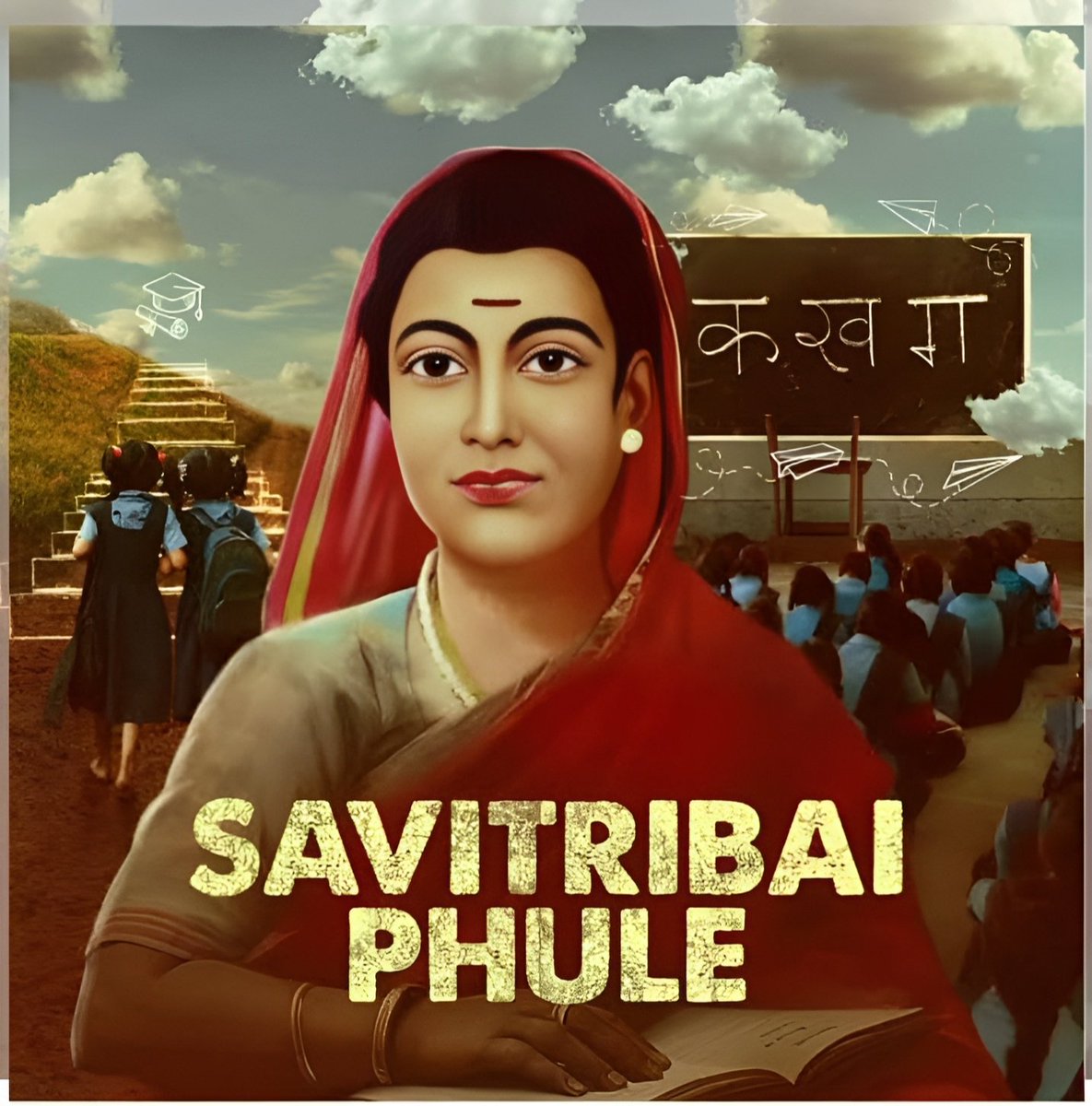 Hundreds of salutes to Savitribai Phule, India's first female teacher and symbol of women power, on her Mahaparinirvana Divas.