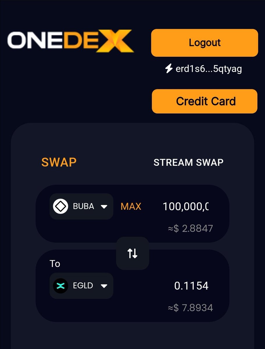 <a href="/cryptception/">cryptception ⚡ | BOOGAS</a> <a href="/frigolin_cc/">Frigolin 🐈</a> What about $BUBA almost 3x on $EGLD swap for the airdrop of 100mil $BUBA 👀