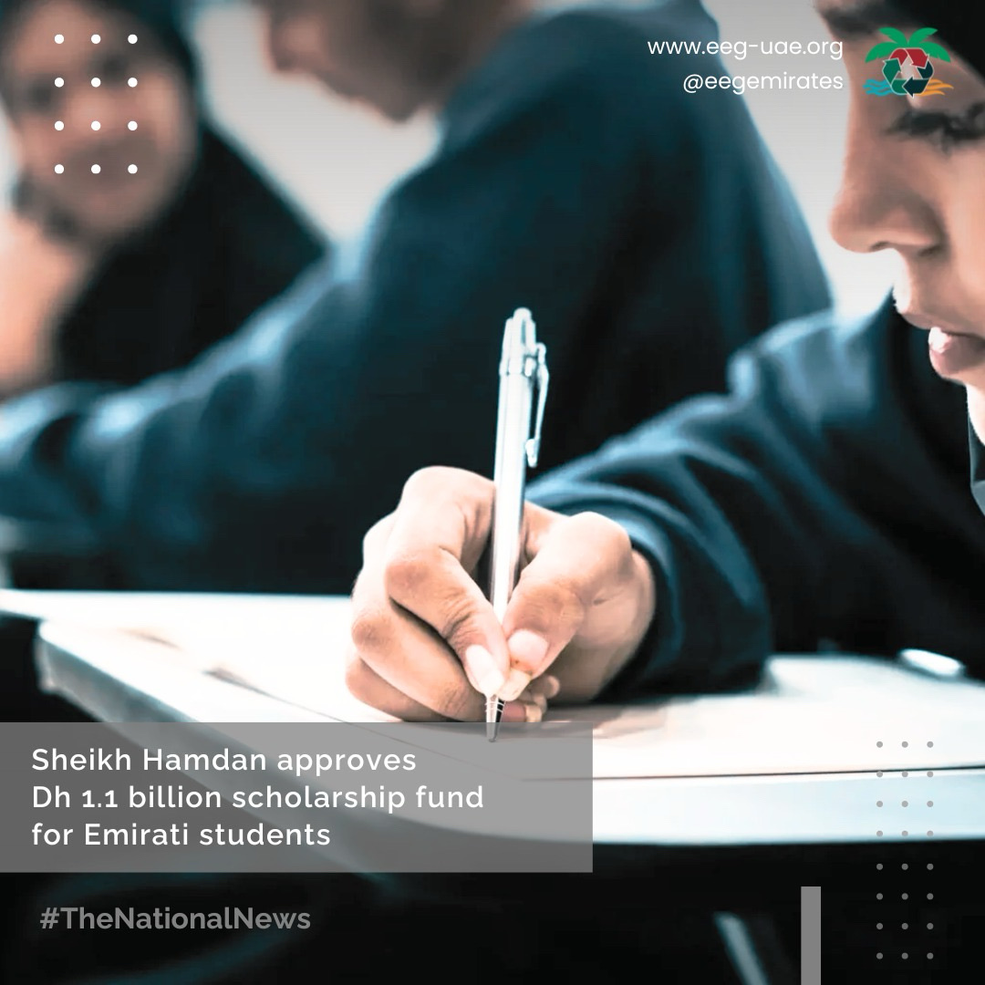 eegemirates's tweet image. Ahead of #Ramadan, HH #SheikhMohammed bin Rashid Al Maktoum launches the Dh 1bn #education #scholarship #fund for #Emirati #students to empower the next generation of #LocalTalent . Read more here: shorturl.at/GM189