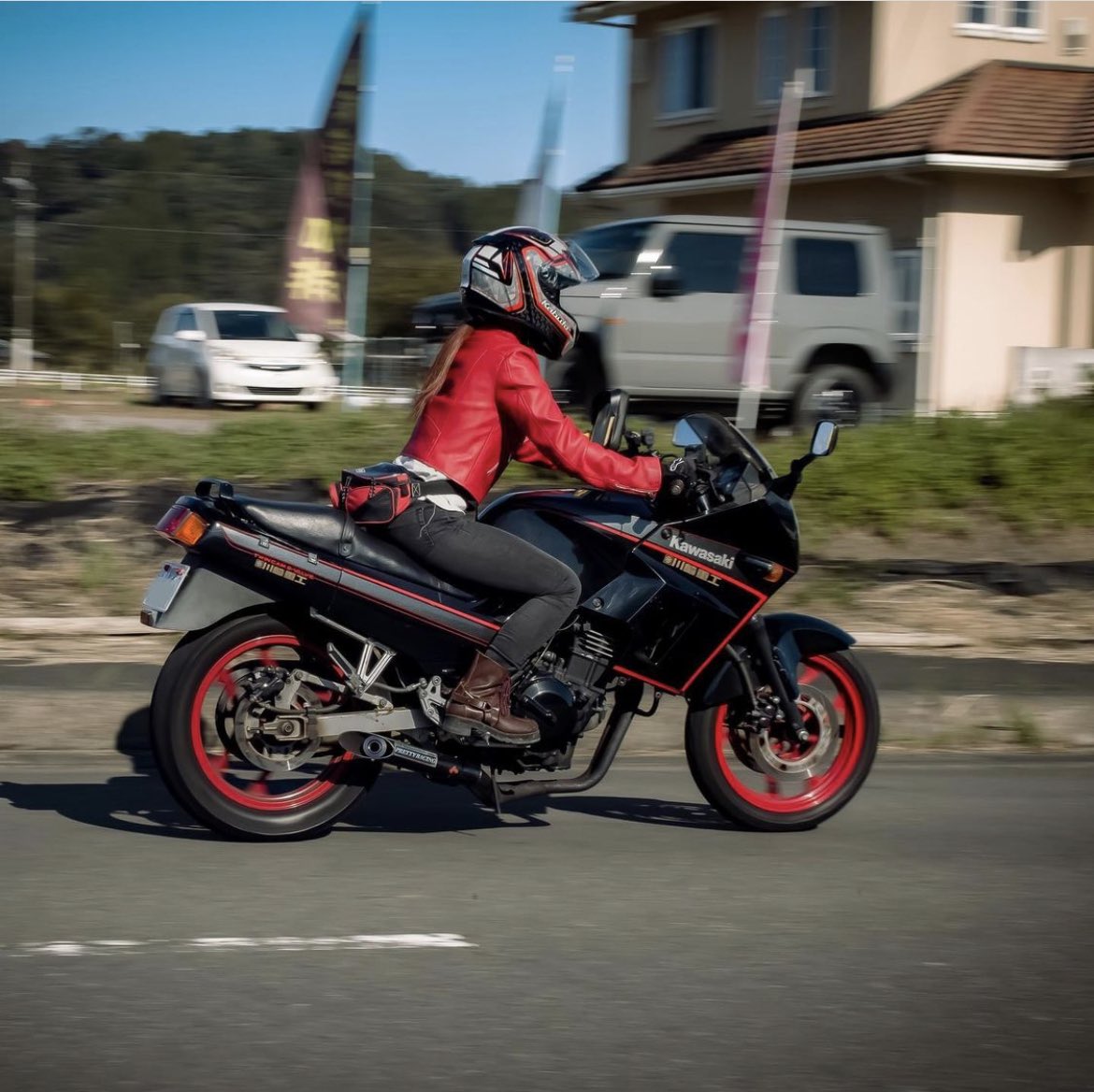 fuka__maple's tweet photo. バイク:gpx250rⅡ
年齢:23
好き:浦島坂田船、ハイキュー

 #バイク乗りとして軽く自己紹介
 #バイク好き  #バイク女子 https://t.co/7zTMJmgW0E