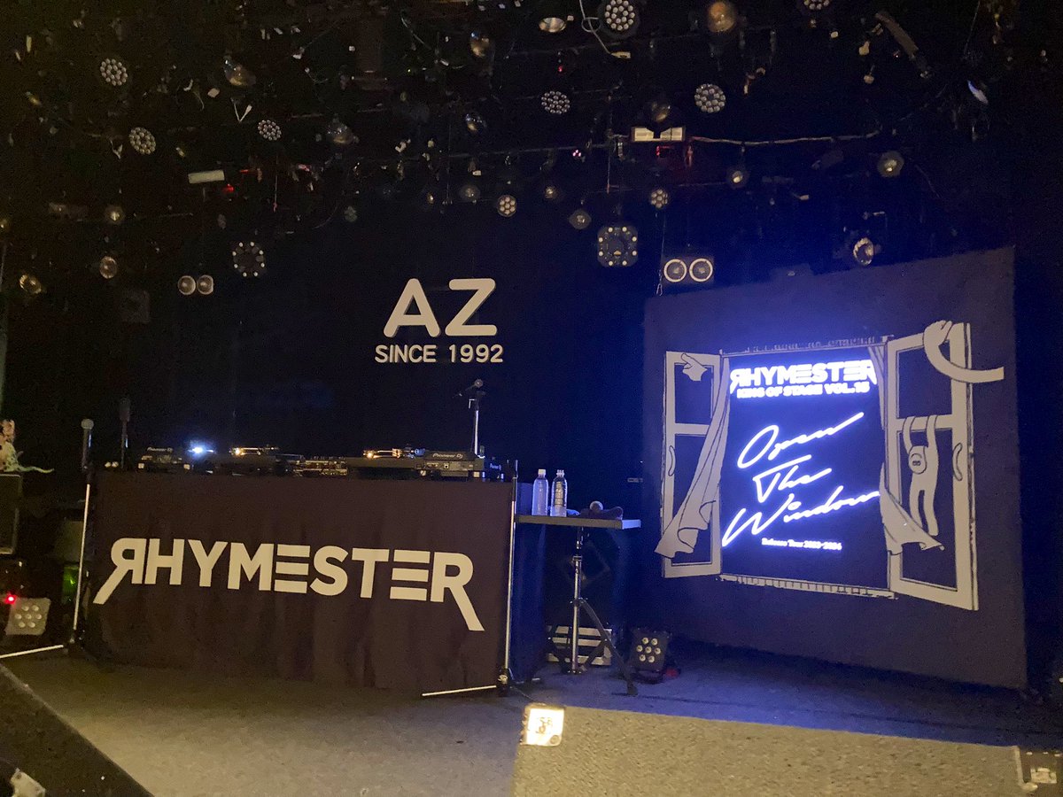 llucalluca's tweet photo. 昨夜は金沢AZ、2度目の武道館を終えたばかりのライムス。MCでは武道館裏話なんかもあったりで内輪の打ち上げ的な肩の力が抜けたリラックスムードもありつつ、場を重ねて熟したステージングはツアーファイナルならでは🔥
#OpenTheWindow
#RHYMESTER #kingofstage15
#R34 #目指せR40いや50いや60まで！ https://t.co/pc0wtWBOuk