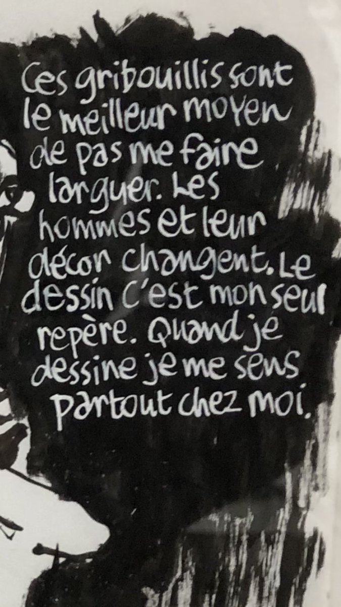 Blutch, New York, 1995.
« Quand je dessine je me sens partout chez moi »… 