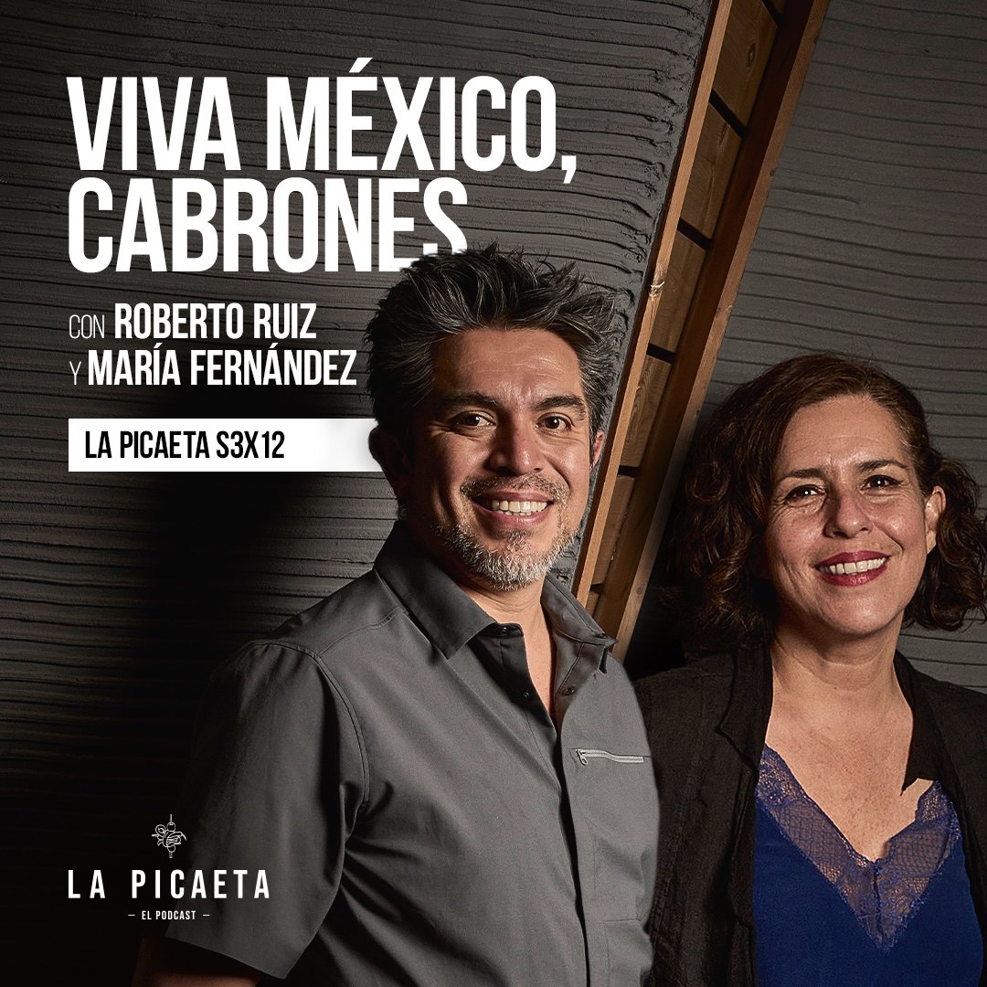 Por fin es domingo y ya llega...
La Picaeta!

VIVA MÉXICO, CABRONES 
con Roberto Ruiz y María Fernández

Dale a los links ⬇️
🟠 iVoox: bit.ly/ivooxmx
🟢 Spotify: spoti.fi/4a1esiC
🟣 Apple: apple.co/3Iun2ur
🔴 YouTube: bit.ly/ytmx