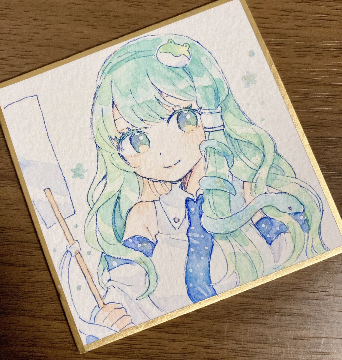 霧雨魔理沙 「通販のBOOSTお礼絵しきし 」|もずくず🐘例大祭う34bのイラスト
