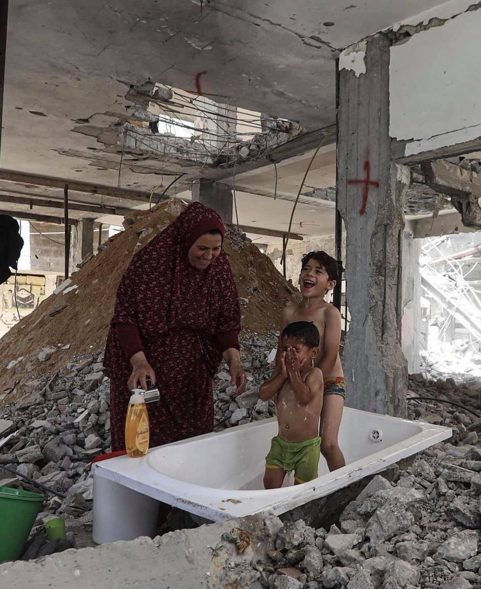 Thinking of the mothers of Gaza today. 

A country with such people will never be defeated.