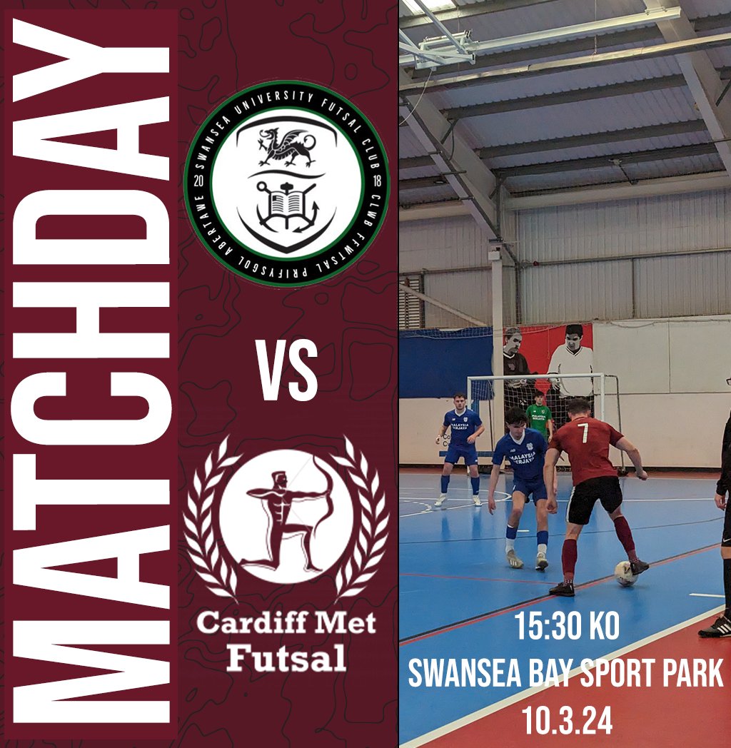 CMetFutsaI's tweet photo. MATCHDAY! 🏹

It's a big one this afternoon as we travel to Swansea to face @Swanunifutsal who are also looking for their first points in the league! 👀

🕞15:30 KO
🏟️Swansea Bay Sport Park
🗓️10.3.24 https://t.co/NchNVt749k