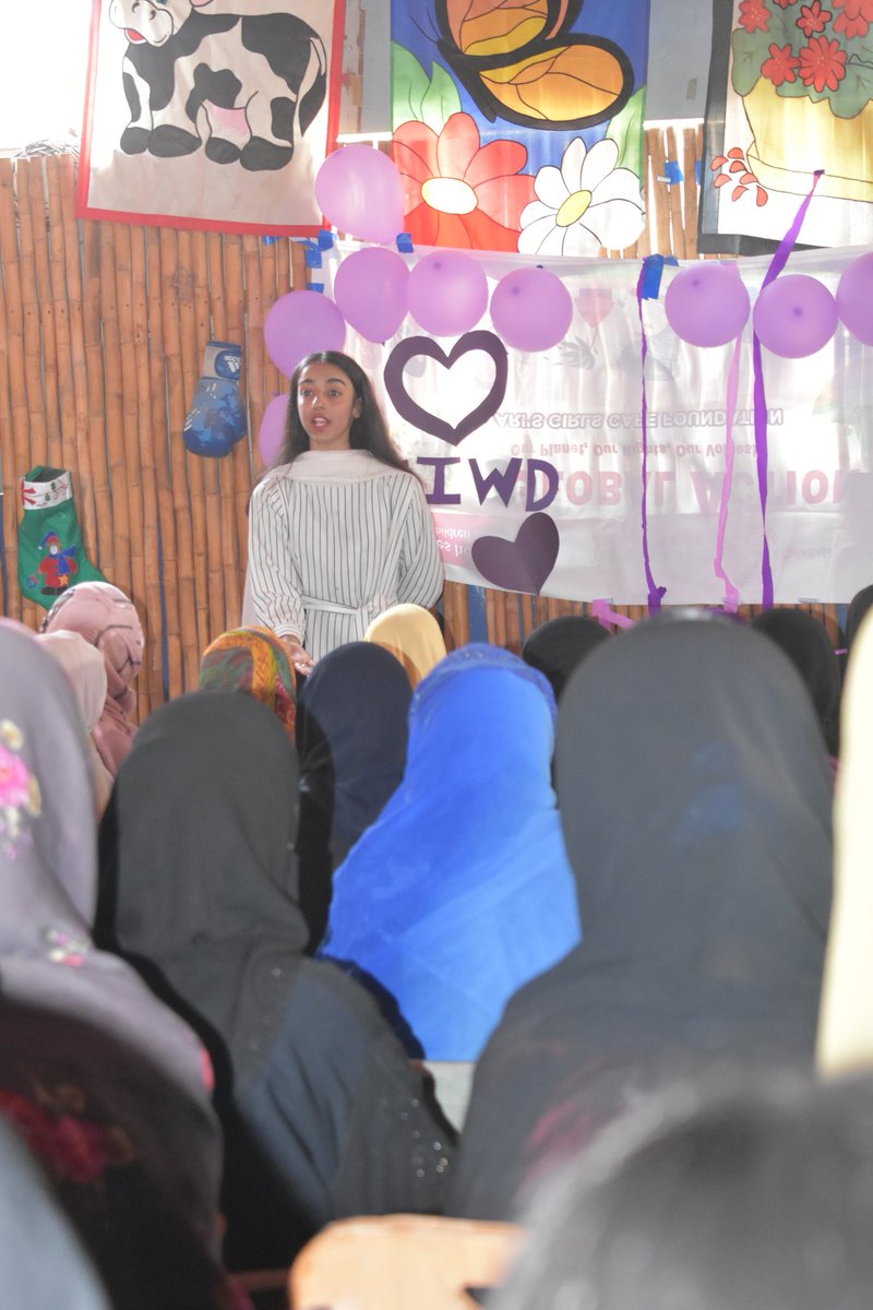 Lyari_GirlsCafe's tweet photo. #iwd Celebrate the strength, resilience, and achievements of women around the world. 
From breaking barriers to shaping the future, women continue to inspire and lead with grace and determination.
For the Empowering of women
Women are the real architects of society. https://t.co/kXbebroSxC