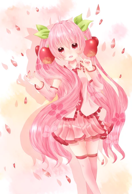 ←10年前 今→#初音ミクイラスト 