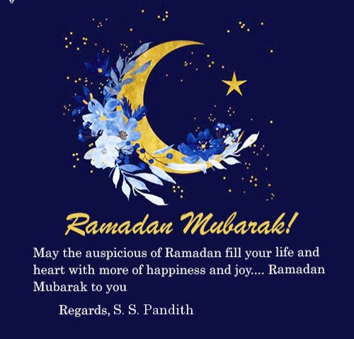 pandithshiva's tweet photo. May the spirit of generosity bless you this Ramadan, and may you extend generosity towards all. https://t.co/HfAz2UthbS